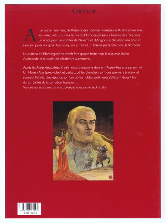 Quatrième de couverture de « LE RUISTRE - TOME 01 - MONTORGUEIL »