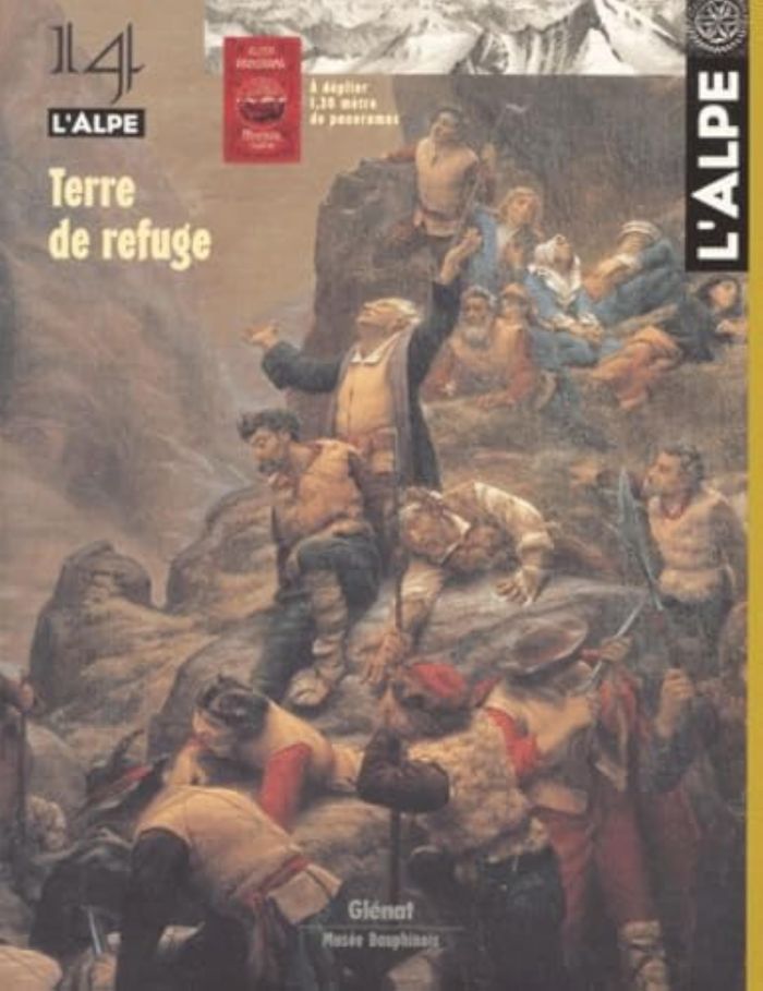 Couverture du livre « L'ALPE 14 - TERRE DE REFUGE » de Collectif, librairie Les Contes Infusés à Corte