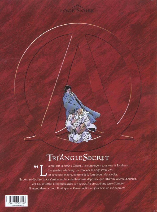 Quatrième de couverture de « LE TRIANGLE SECRET - TOME 06 - LA PAROLE PERDUE »