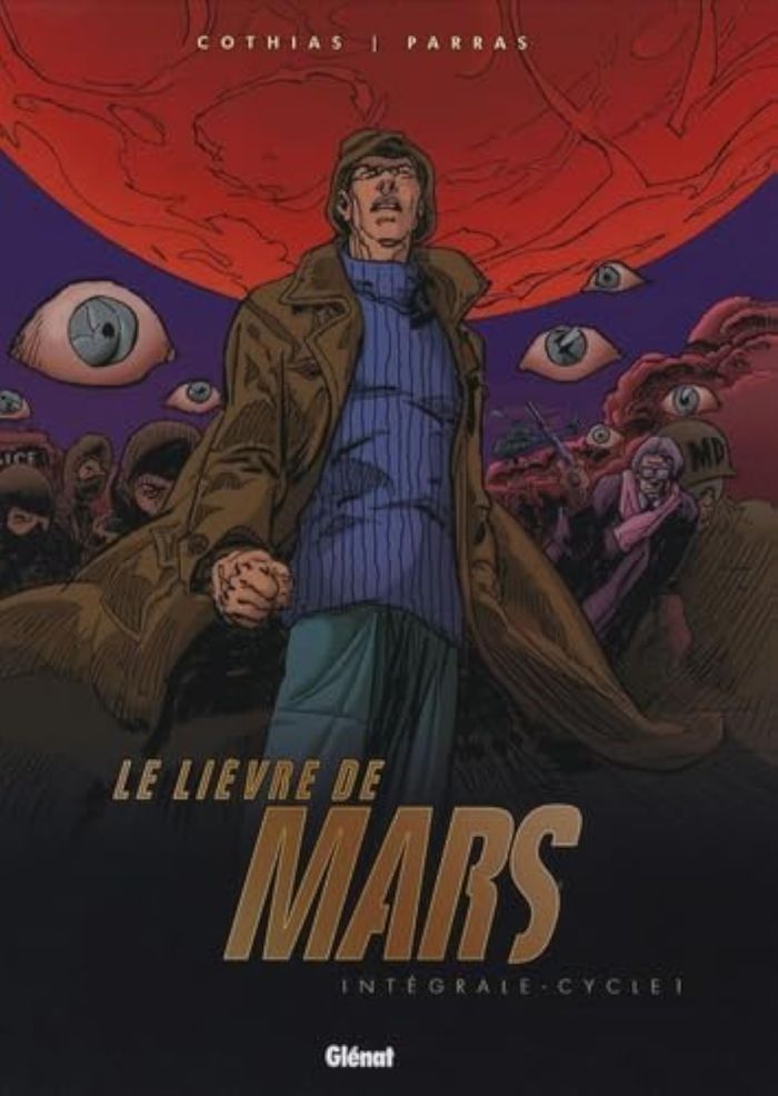 Couverture du livre « LE LIEVRE DE MARS - INTEGRALE TOMES 01 A 04 » de Cothias/parras, librairie Les Contes Infusés à Corte