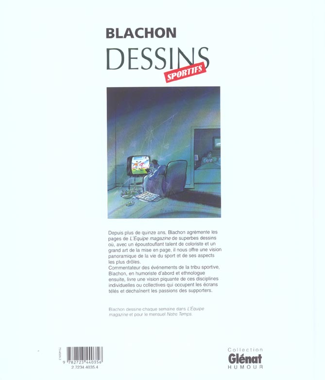 Quatrième de couverture de « DESSINS SPORTIFS - TOME 01 »