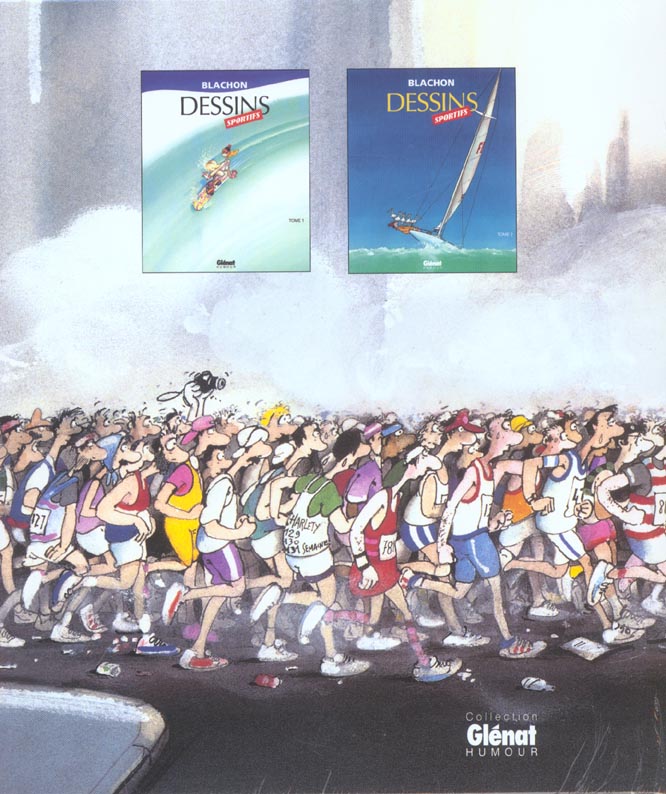 Quatrième de couverture de « DESSINS SPORTIFS - TOME 01 »