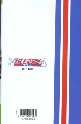 Quatrième de couverture de « BLEACH - TOME 01 - THE DEATH AND THE STRAWBERRY »