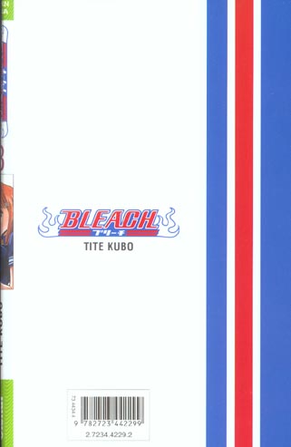 Quatrième de couverture de « BLEACH - TOME 03 - MEMORIES IN THE RAIN »