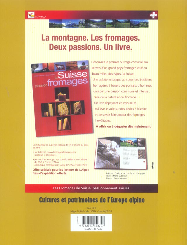 Quatrième de couverture de « L'ALPE 26 - POUR ECRIRE UN MOT - MONTAGNE ET LITTERATURE »