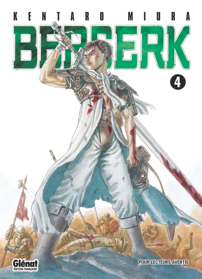 Couverture du livre « Berserk » de Kentarō Miura, librairie Les Contes Infusés à Corte