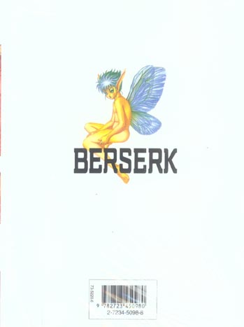 Quatrième de couverture de « BERSERK - TOME 08 »