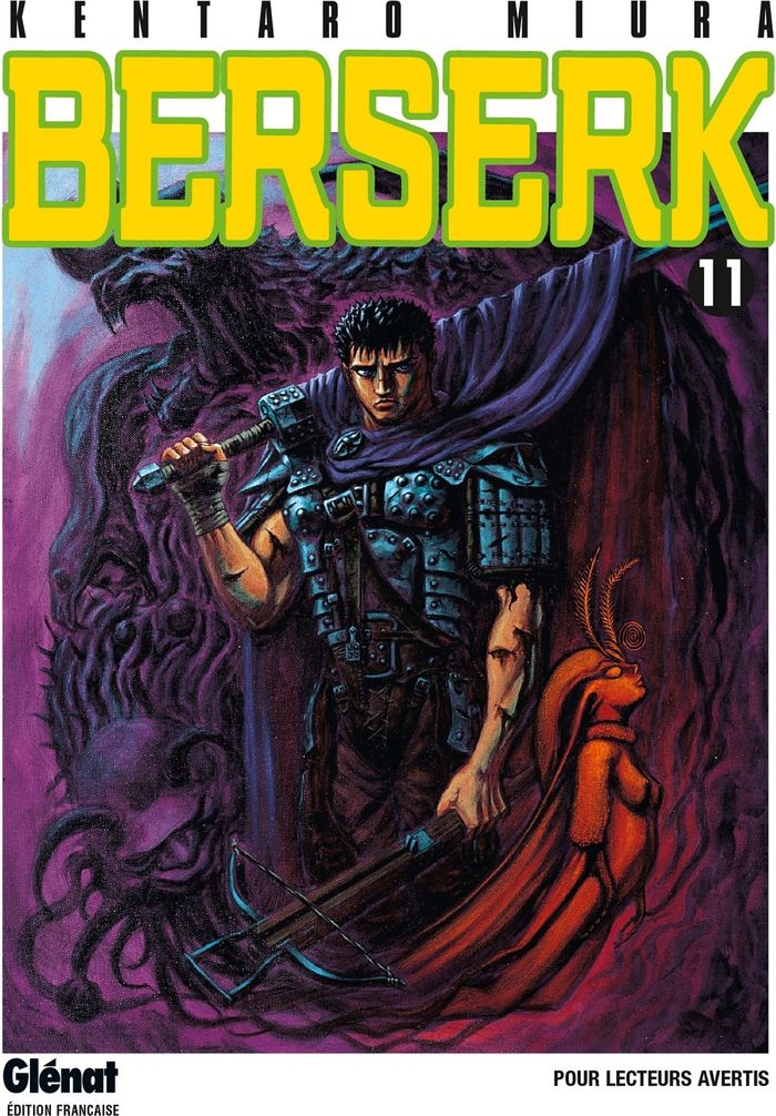 Couverture du livre « Berserk » de Kentarō Miura, librairie Les Contes Infusés à Corte