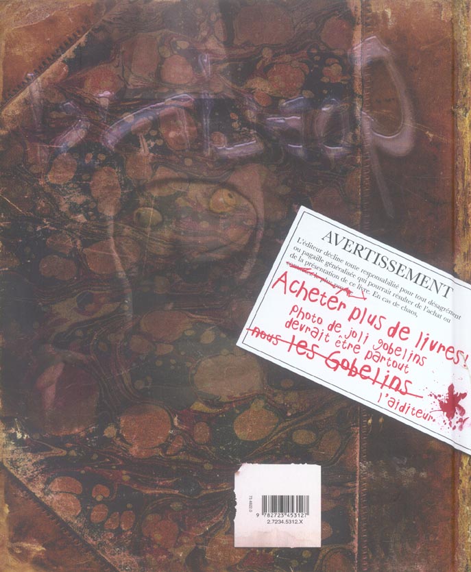 Quatrième de couverture de « GOBLINS! »