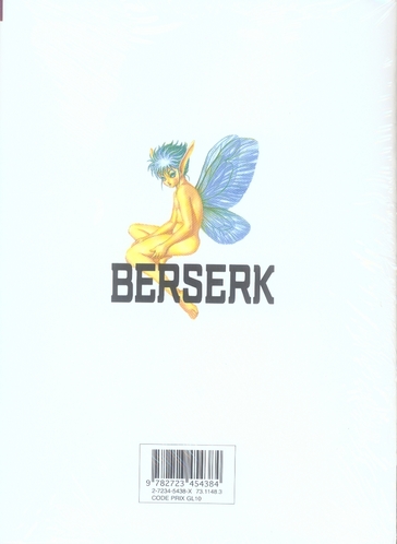 Quatrième de couverture de « Berserk »