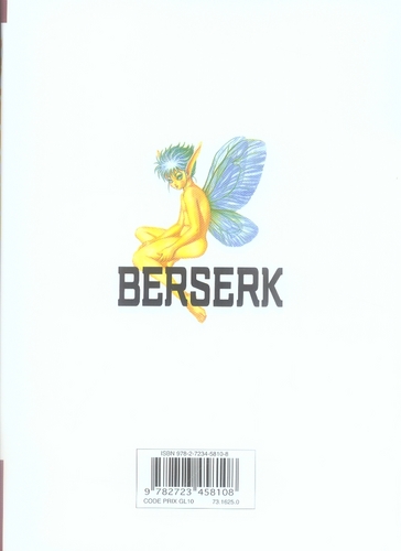 Quatrième de couverture de « Berserk »