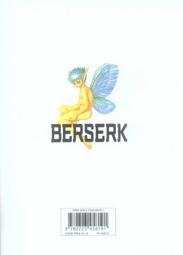 Quatrième de couverture de « Berserk »