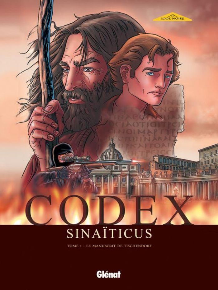 Couverture du livre « CODEX SINAITICUS - TOME 01 - LE MANUSCRIT DE TISCHENDORF » de Bertorello/delalande, librairie Les Contes Infusés à Corte