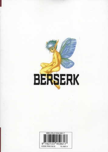 Quatrième de couverture de « Berserk »
