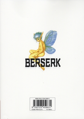 Quatrième de couverture de « Berserk »