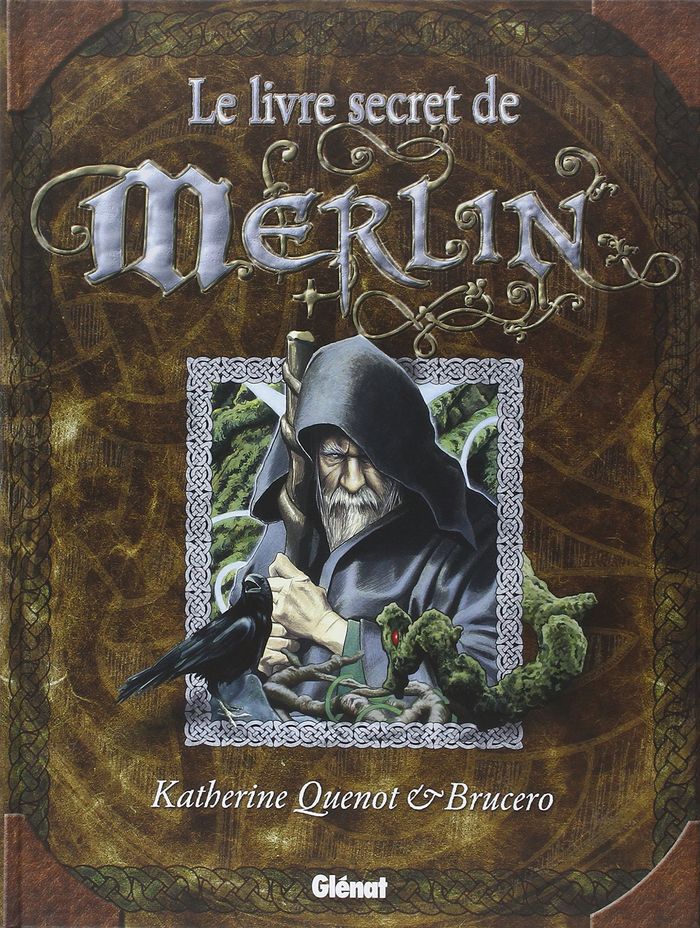 Couverture du livre « LE LIVRE SECRET DE MERLIN », librairie Les Contes Infusés à Corte
