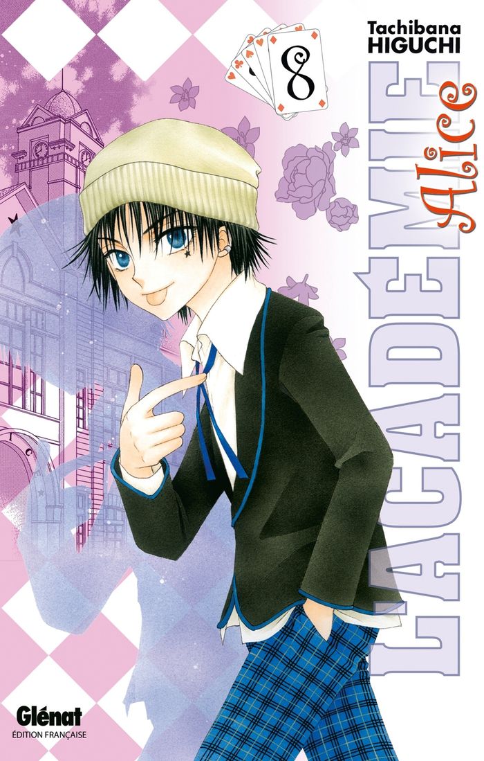 Couverture du livre « L'ACADEMIE ALICE - TOME 08 » de Tachibana Higuchi, librairie Les Contes Infusés à Corte