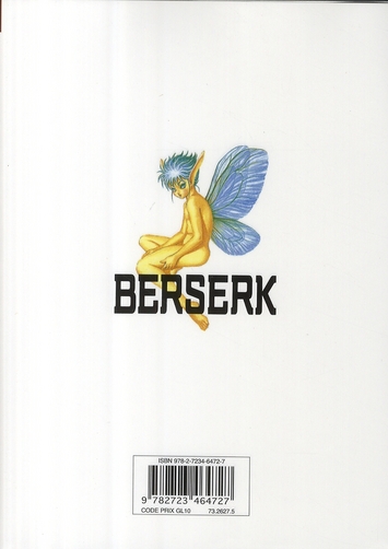 Quatrième de couverture de « Berserk »