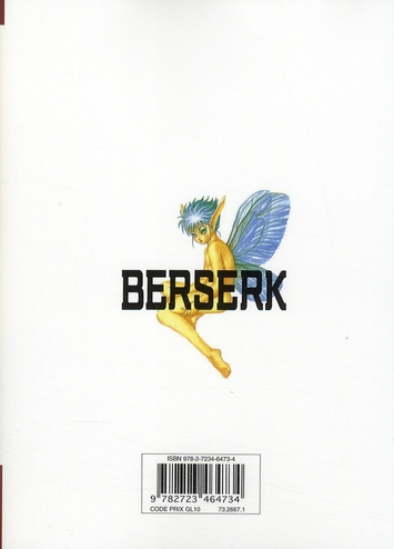 Quatrième de couverture de « Berserk »