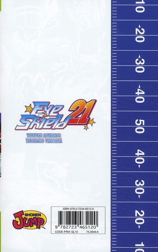 Quatrième de couverture de « EYESHIELD 21 - TOME 22 - TIMEOUT 0 »