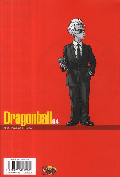 Quatrième de couverture de « Dragonball »