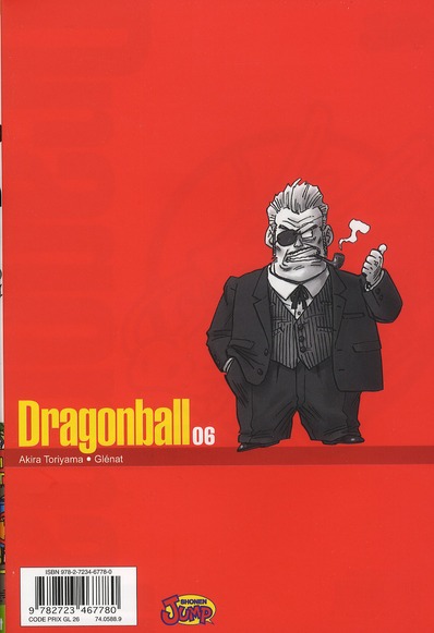 Quatrième de couverture de « Dragonball »