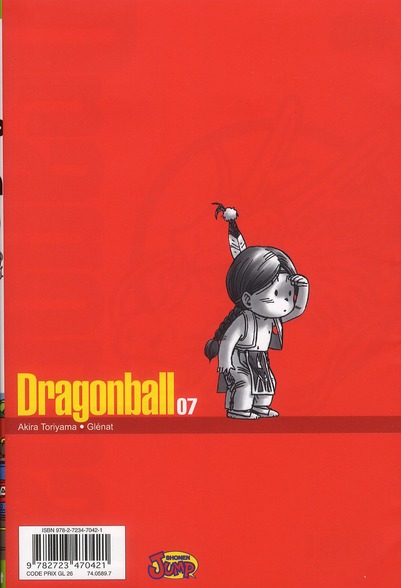 Quatrième de couverture de « Dragonball »
