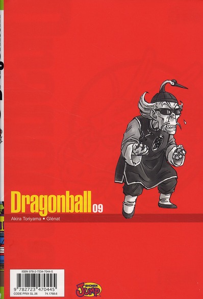 Quatrième de couverture de « Dragonball »