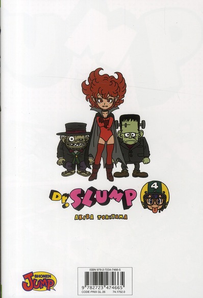 Quatrième de couverture de « Dr Slump : ultimate edition »
