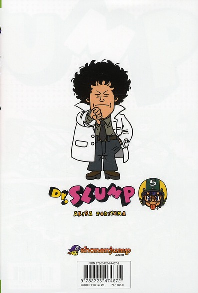 Quatrième de couverture de « Dr Slump : ultimate edition »