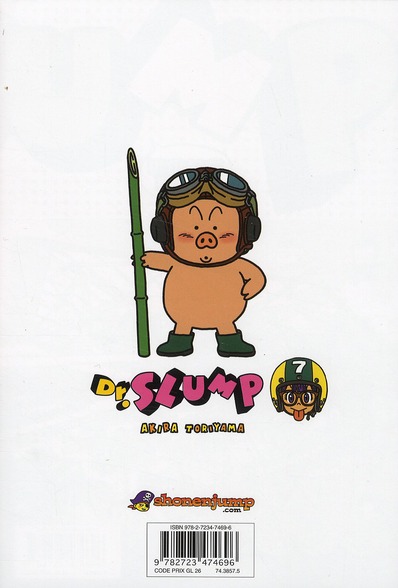 Quatrième de couverture de « Dr Slump : ultimate edition »