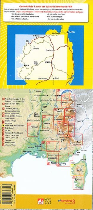 Quatrième de couverture de « N 08 HAUTE CORSE »