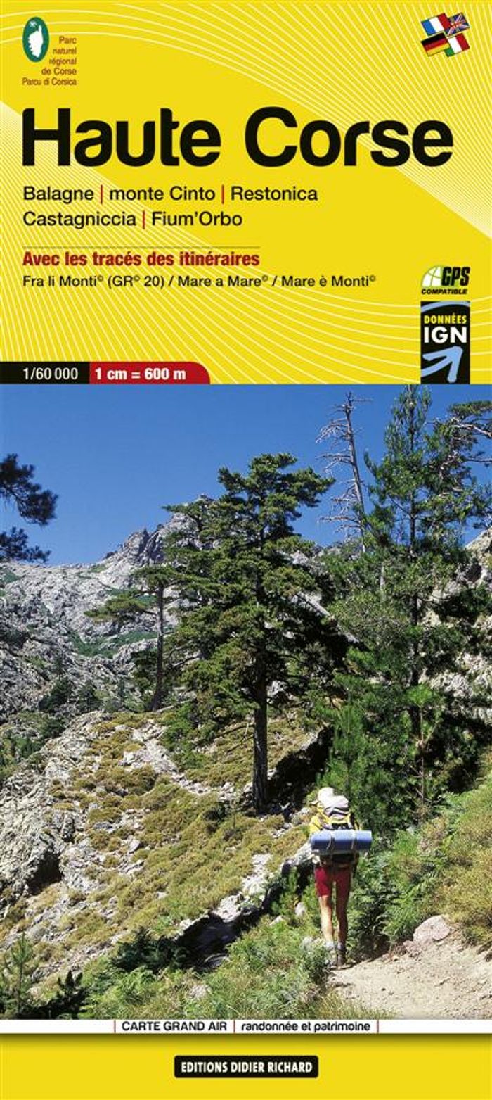 Couverture du livre « N 08 HAUTE CORSE », librairie Les Contes Infusés à Corte