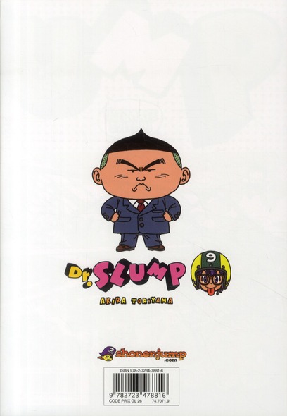 Quatrième de couverture de « Dr Slump : ultimate edition »
