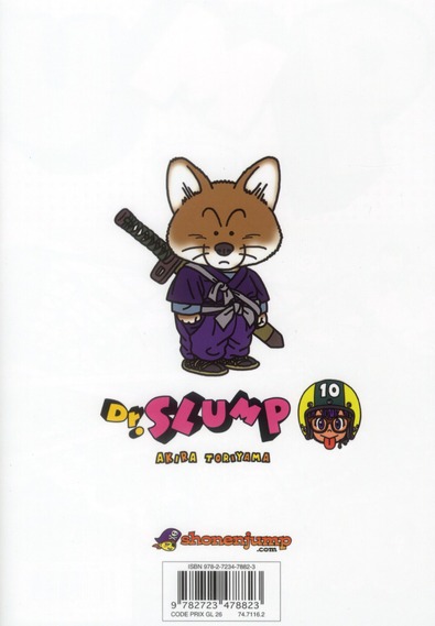Quatrième de couverture de « Dr Slump : ultimate edition »