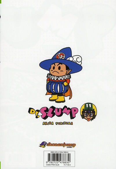 Quatrième de couverture de « Dr Slump : ultimate edition »
