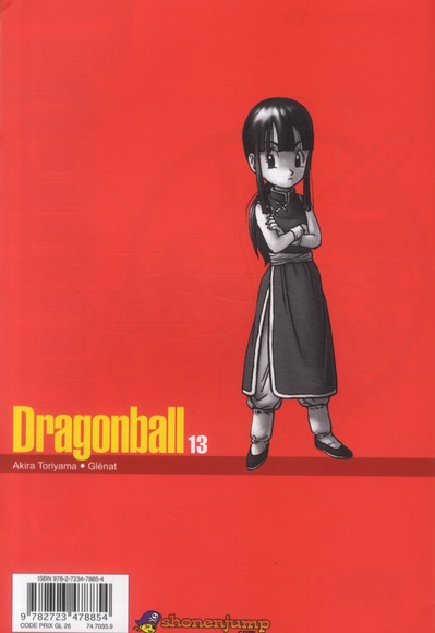 Quatrième de couverture de « Dragonball »