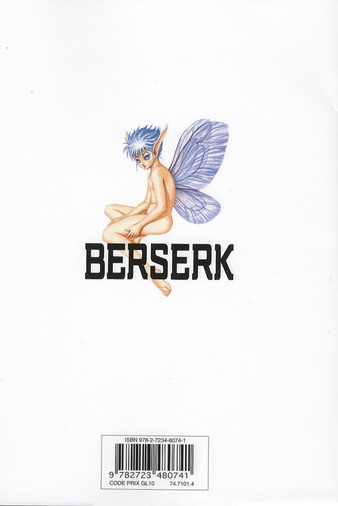 Quatrième de couverture de « Berserk »