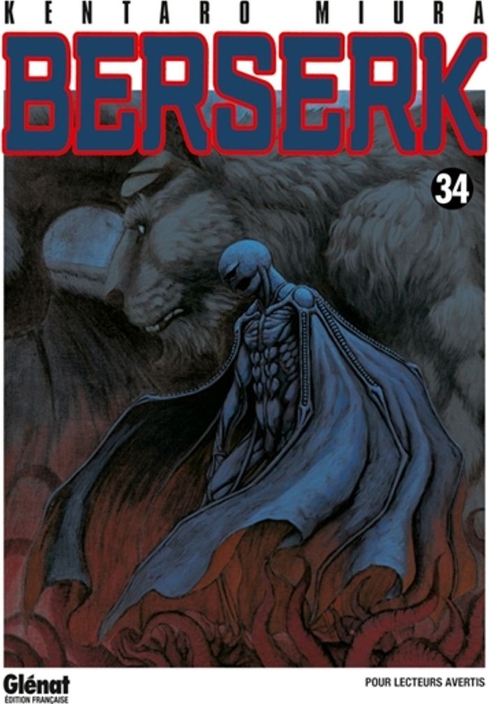 Couverture du livre « Berserk » de Kentarō Miura, librairie Les Contes Infusés à Corte