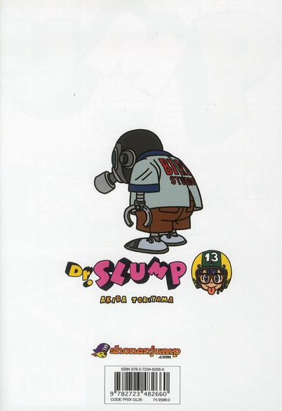 Quatrième de couverture de « Dr Slump : ultimate edition »