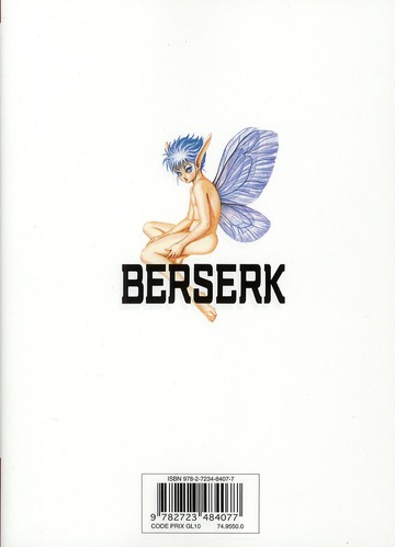 Quatrième de couverture de « Berserk »