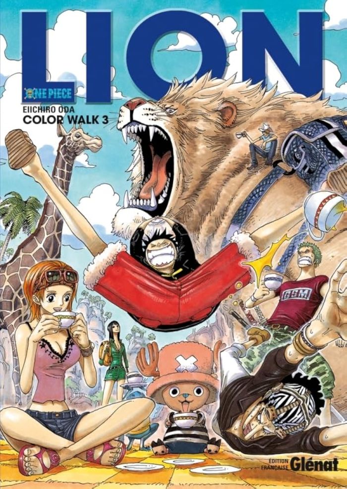 Couverture du livre « One piece : color walk » de Eiichirō Oda, librairie Les Contes Infusés à Corte