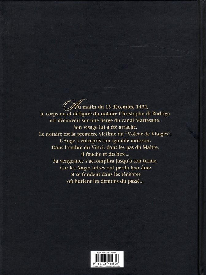 Quatrième de couverture de « VINCI - INTEGRALE »