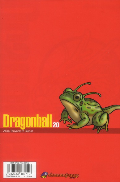 Quatrième de couverture de « Dragonball »