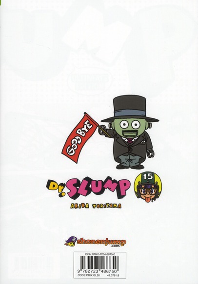 Quatrième de couverture de « Dr Slump : ultimate edition »