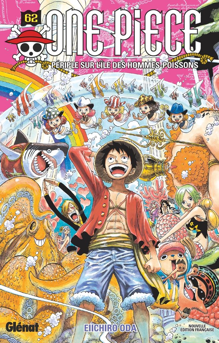 Couverture du livre « Périple sur l'île des hommes-poissons » de Eiichirō Oda, librairie Les Contes Infusés à Corte