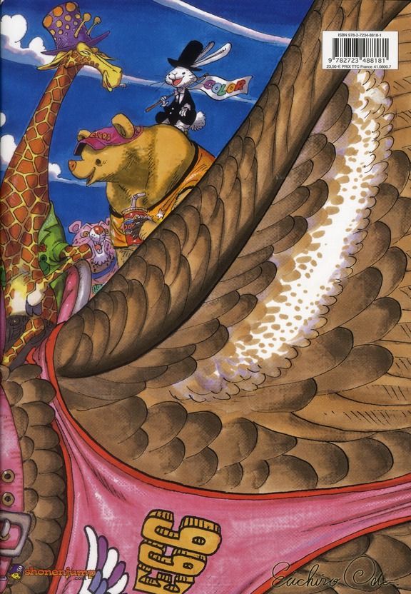 Quatrième de couverture de « One piece : color walk »