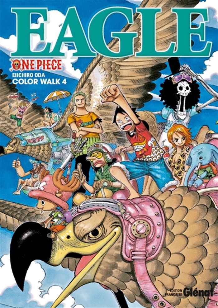 Couverture du livre « One piece : color walk » de Eiichirō Oda, librairie Les Contes Infusés à Corte