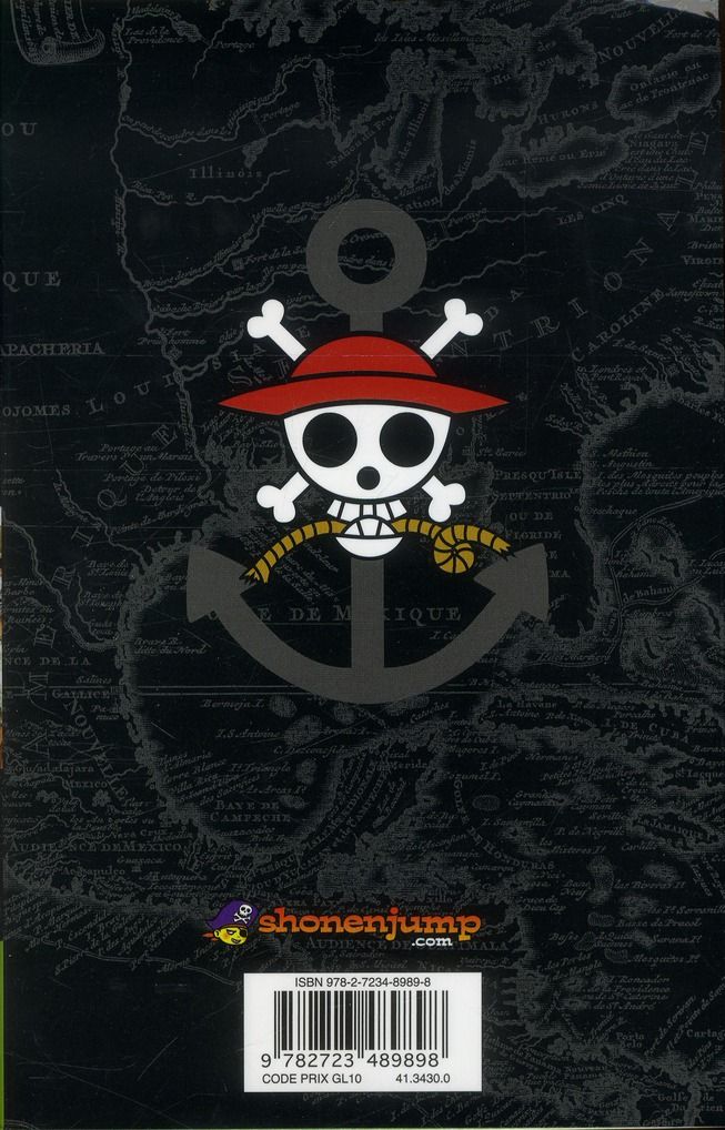 Quatrième de couverture de « ONE PIECE - EDITION ORIGINALE - TOME 02 - LUFFY VERSUS LA BANDE A BAGGY !! »