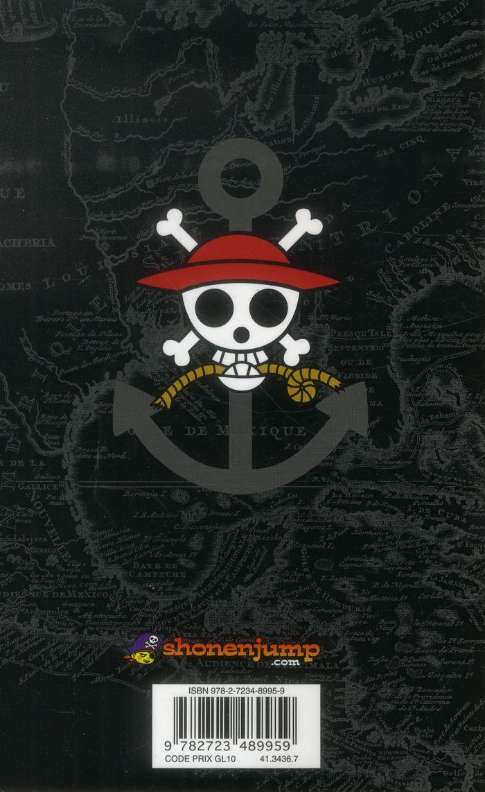 Quatrième de couverture de « ONE PIECE - EDITION ORIGINALE - TOME 08 - JE NE MOURRAI PAS ! »